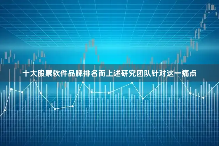 十大股票软件品牌排名而上述研究团队针对这一痛点