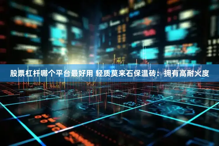 股票杠杆哪个平台最好用 轻质莫来石保温砖：拥有高耐火度